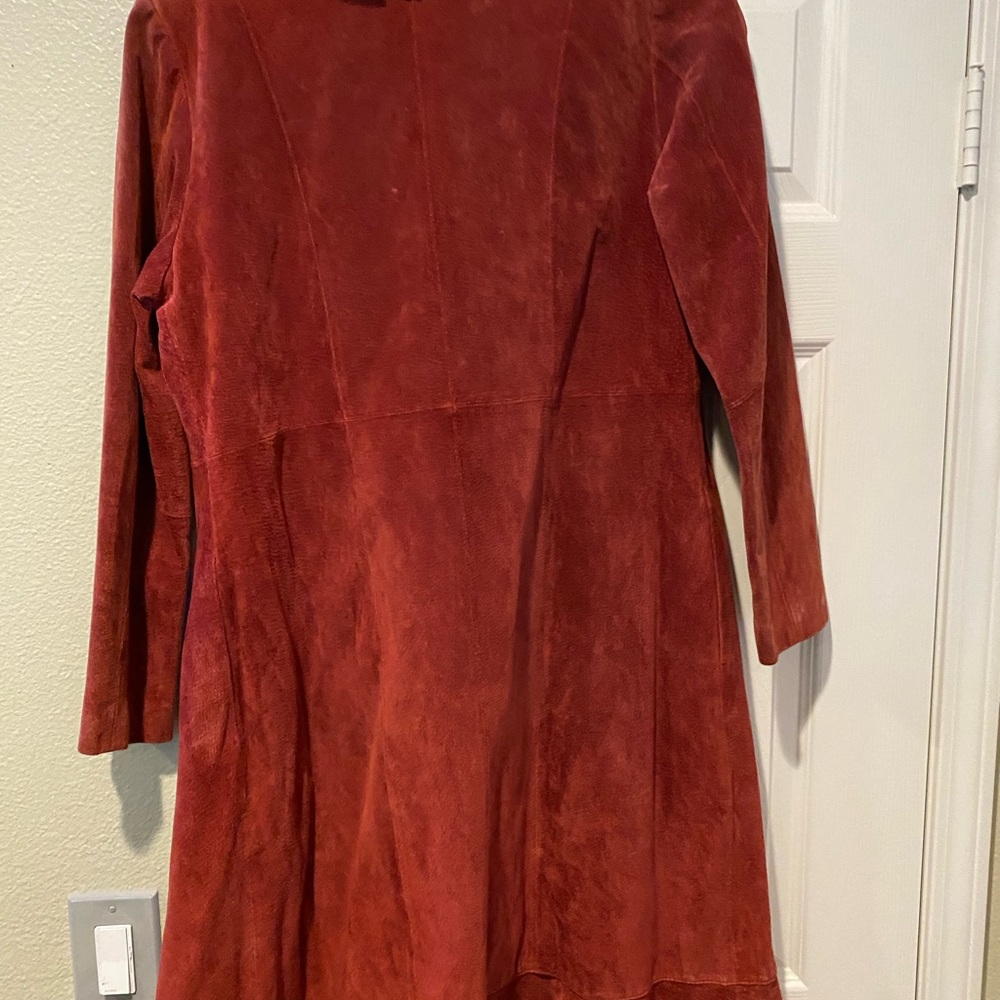 Suede coat - Picture 2 of 3